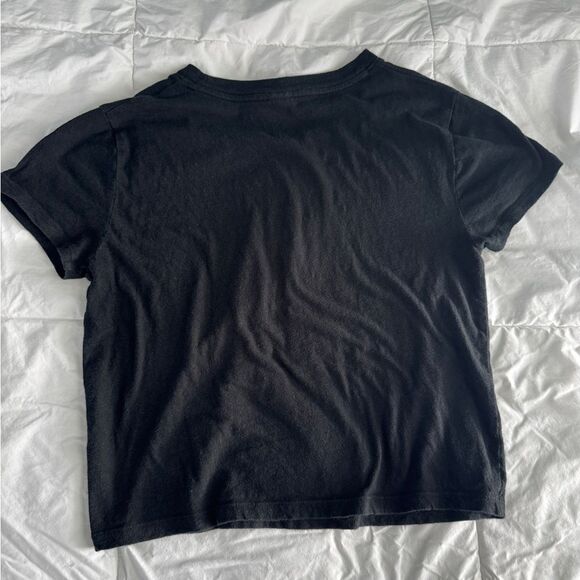 Wild Fable Black Cropped T-Shirt XS - Picture 6 of 9